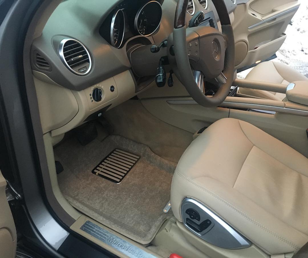 Коврики салона текст. 3D euro-std MERCEDES W164 (ML-GL-Class) (2006-2012) (EM3D) (БЕЖ) NP