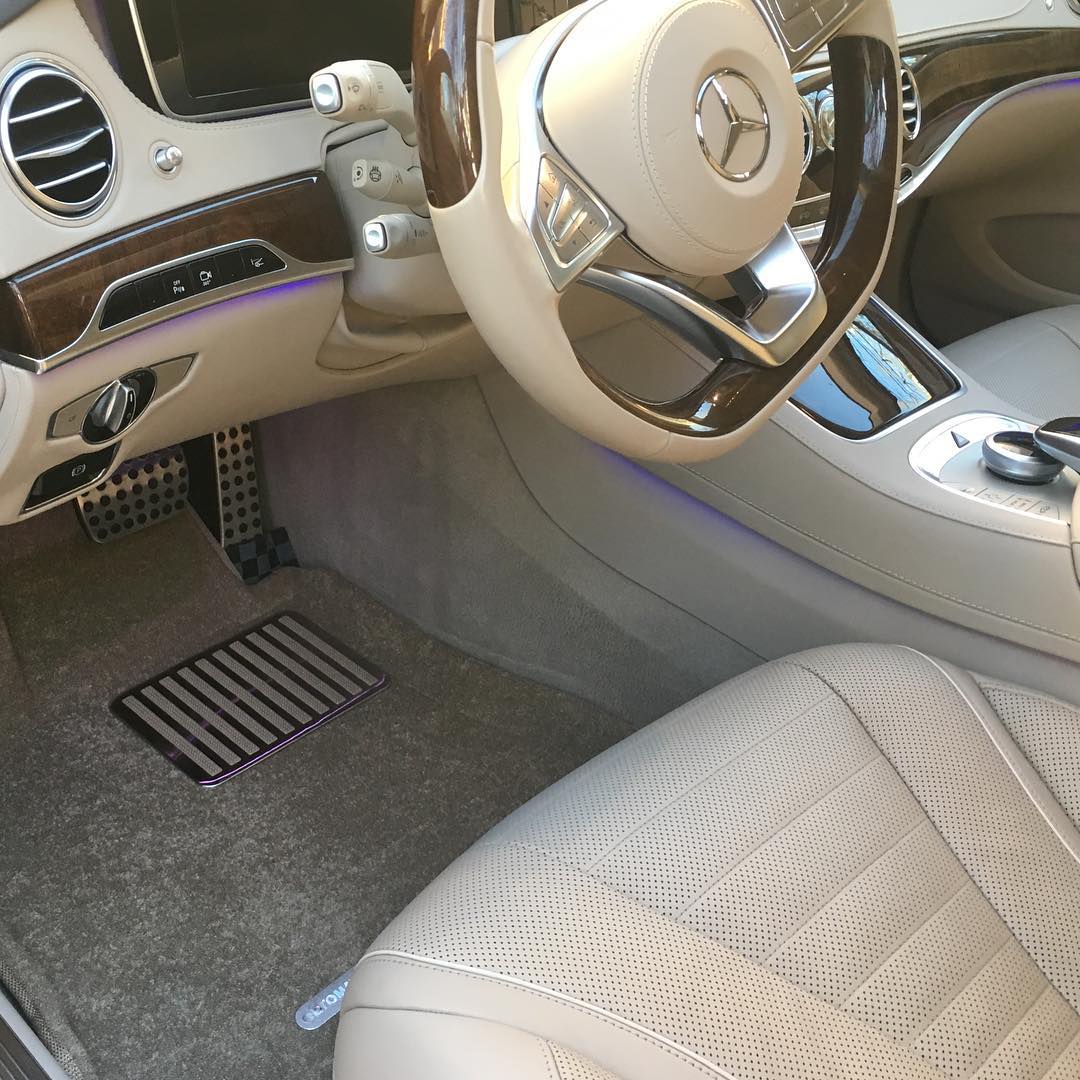 Коврики салона текст. 3D euro-std MERCEDES W222 (S-Class) (2014-) (БЕЖ) (EM3D) NP1