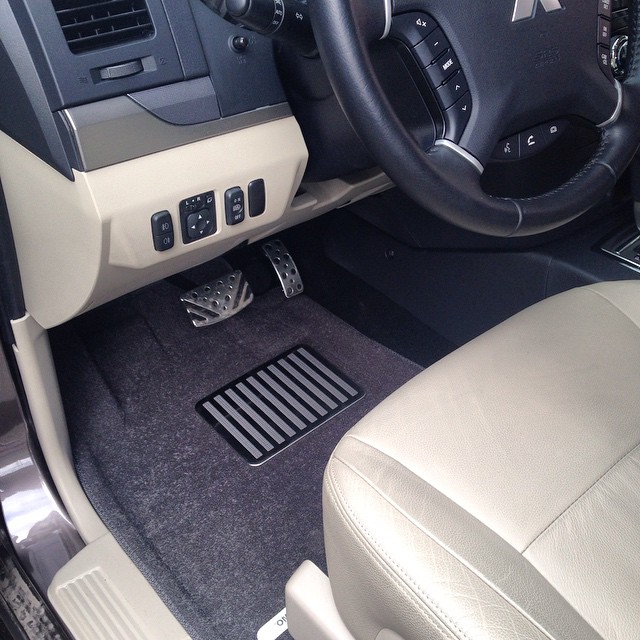 Коврики салона текст. 3D euro-std MITSUBISHI Pajero IV (2006-2018) (СЕР) (EM3D) NP