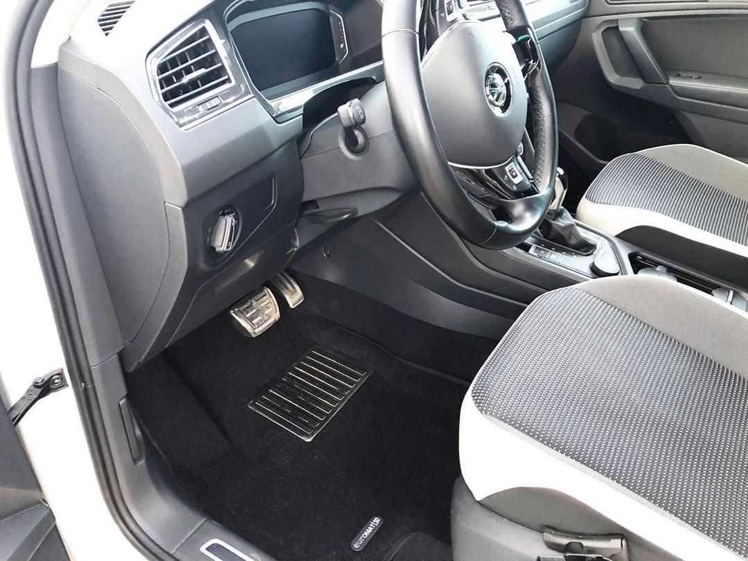 Коврики салона текст. 3D euro-std VOLKSWAGEN Tiguan (2017-) (Удлиненные) (EM3D) NP1