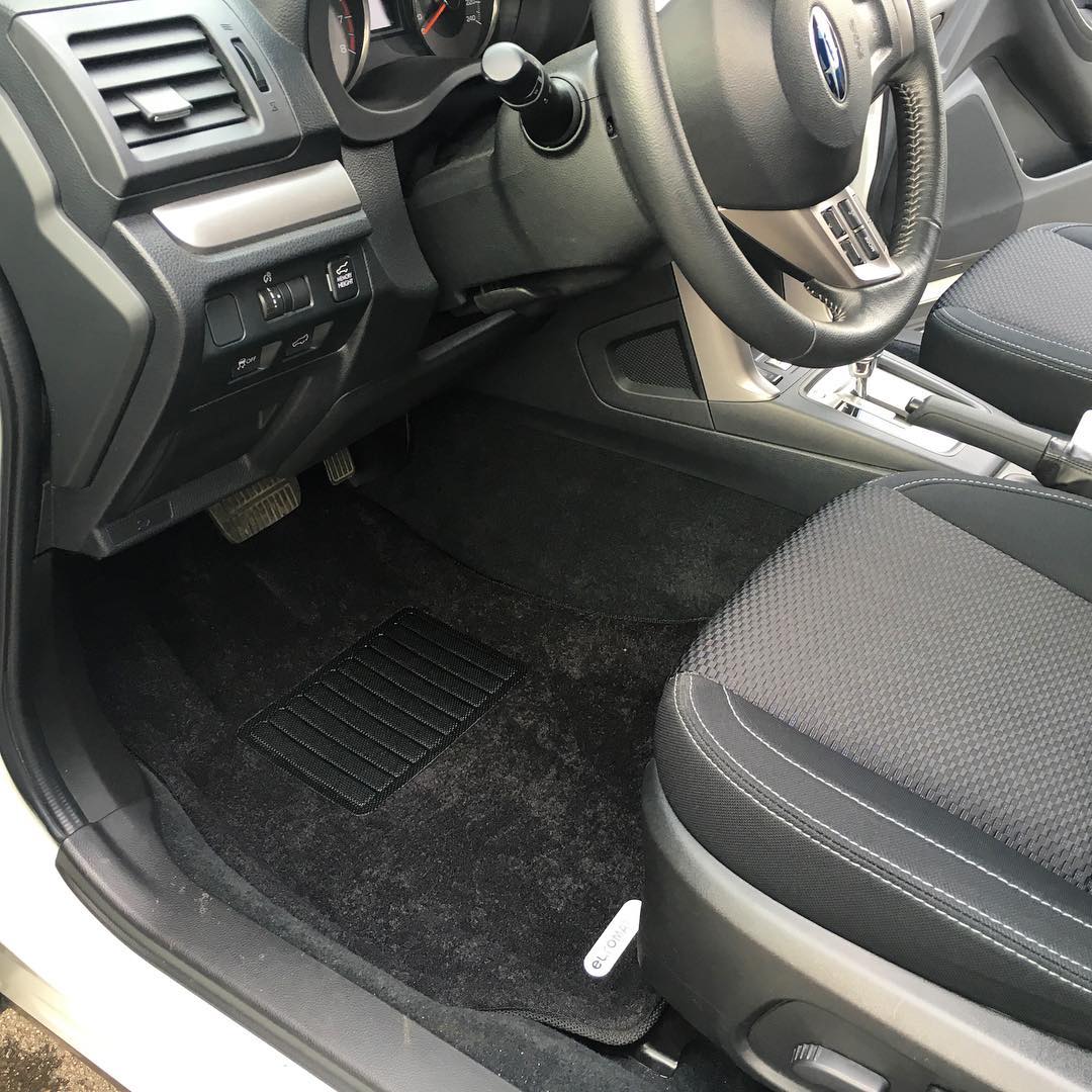 Коврики салона текст. 3D euro-std SUBARU Forester (2012-2018) (EMC3D) NP