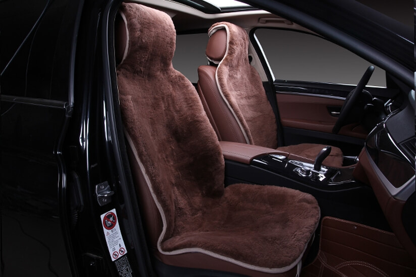 Меховые накидки из овчины, короткий ворс (Австралия)