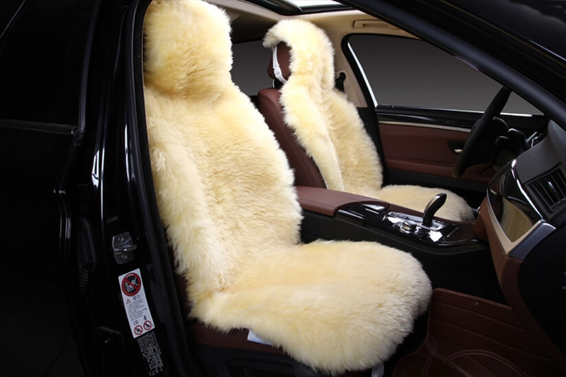 Меховые накидки из овчины, длинный ворс (Австралия)