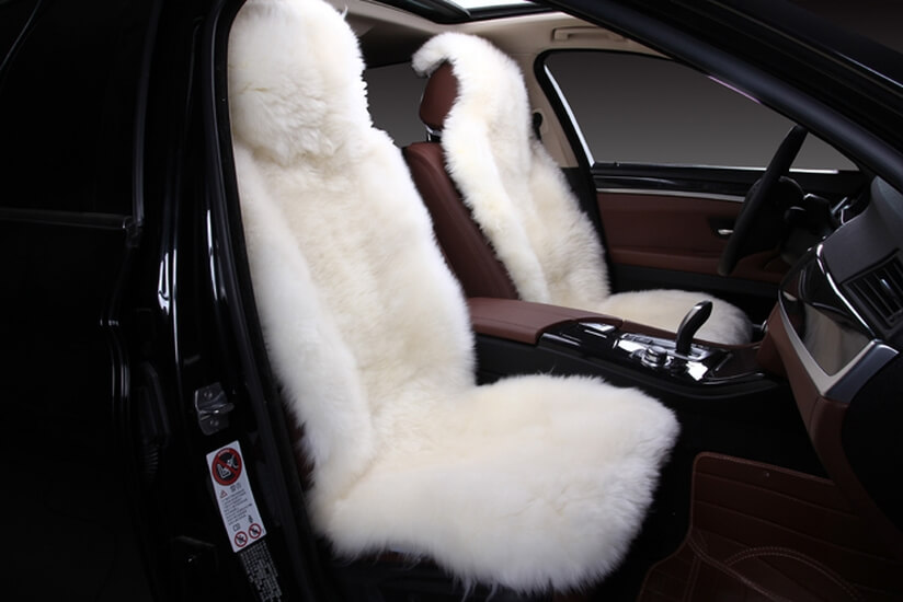 Меховые накидки из овчины, длинный ворс (Австралия)