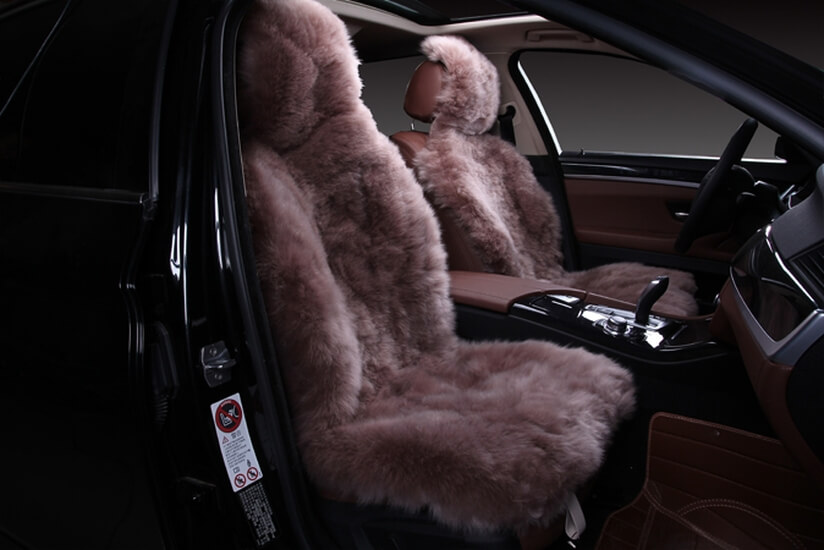 Меховые накидки из овчины, длинный ворс (Австралия)