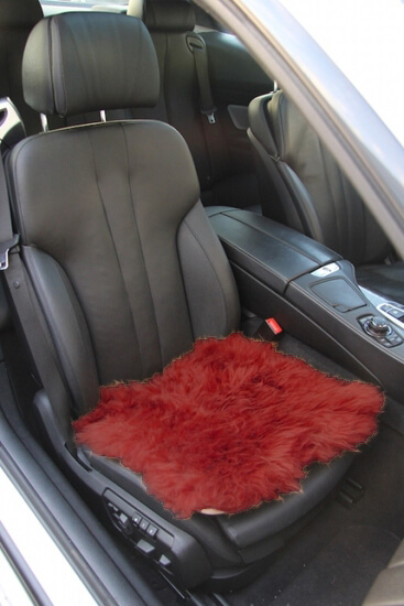 Квадраты на сиденья , длинный ворс